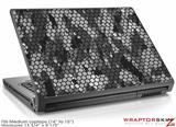 Medium Laptop Skin HEX Mesh Camo 01 Gray