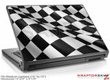 Medium Laptop Skin Checkered Racing Flag