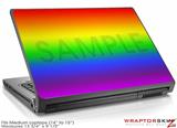 Medium Laptop Skin Smooth Fades Rainbow