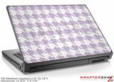 Medium Laptop Skin Houndstooth Lavender