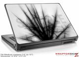 Medium Laptop Skin Lightning Black