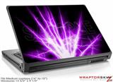Medium Laptop Skin Lightning Purple