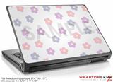 Medium Laptop Skin Pastel Flowers