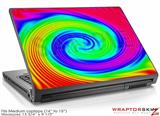 Medium Laptop Skin Rainbow Swirl