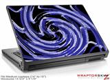 Medium Laptop Skin Alecias Swirl 02 Blue