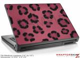 Medium Laptop Skin Leopard Skin Pink