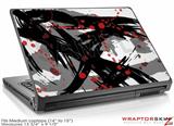 Medium Laptop Skin Abstract 02 Red