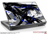 Medium Laptop Skin Abstract 02 Blue