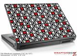 Medium Laptop Skin XO Hearts