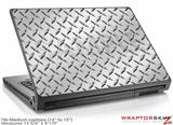 Medium Laptop Skin Diamond Plate Metal