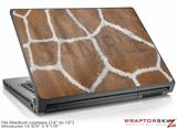 Medium Laptop Skin Giraffe 02