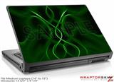 Medium Laptop Skin Abstract 01 Green