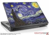 Medium Laptop Skin Vincent Van Gogh Starry Night
