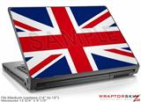 Medium Laptop Skin Union Jack 02