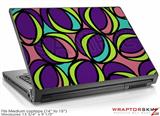 Medium Laptop Skin Crazy Dots 01