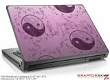 Medium Laptop Skin Feminine Yin Yang Purple