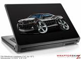 Medium Laptop Skin 2010 Camaro RS Black