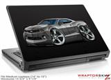 Medium Laptop Skin 2010 Camaro RS Gray