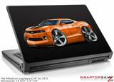 Medium Laptop Skin 2010 Camaro RS Orange