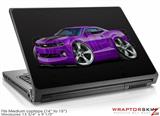 Medium Laptop Skin 2010 Camaro RS Purple