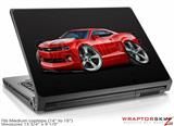 Medium Laptop Skin 2010 Camaro RS Red