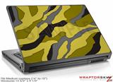 Medium Laptop Skin Camouflage Yellow