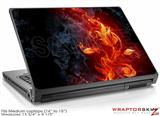 Medium Laptop Skin Fire Flower