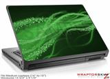 Medium Laptop Skin Mystic Vortex Green
