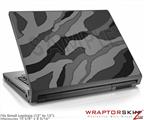 Small Laptop Skin Camouflage Gray