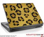 Small Laptop Skin Leopard Skin