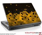 Small Laptop Skin HEX Yellow