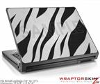 Small Laptop Skin Zebra Skin