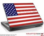 Small Laptop Skin USA American Flag 01