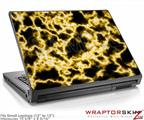 Small Laptop Skin Electrify Yellow