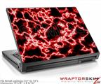 Small Laptop Skin Electrify Red