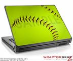 Small Laptop Skin Softball