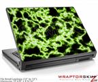 Small Laptop Skin Electrify Green