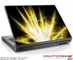 Small Laptop Skin Lightning Yellow