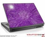 Small Laptop Skin Stardust Purple