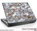 Small Laptop Skin Rusted Metal