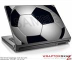 Small Laptop Skin Soccer Ball