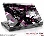 Small Laptop Skin Abstract 02 Pink