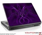 Small Laptop Skin Abstract 01 Purple