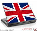 Small Laptop Skin Union Jack 02