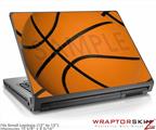 Small Laptop Skin Basketball