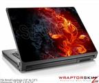 Small Laptop Skin Fire Flower