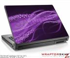 Small Laptop Skin Mystic Vortex Purple