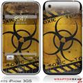iPhone 3GS Decal Style Skin - Toxic Decay