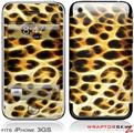 iPhone 3GS Decal Style Skin - Fractal Fur Leopard