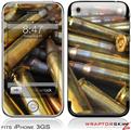 iPhone 3GS Decal Style Skin - Bullets